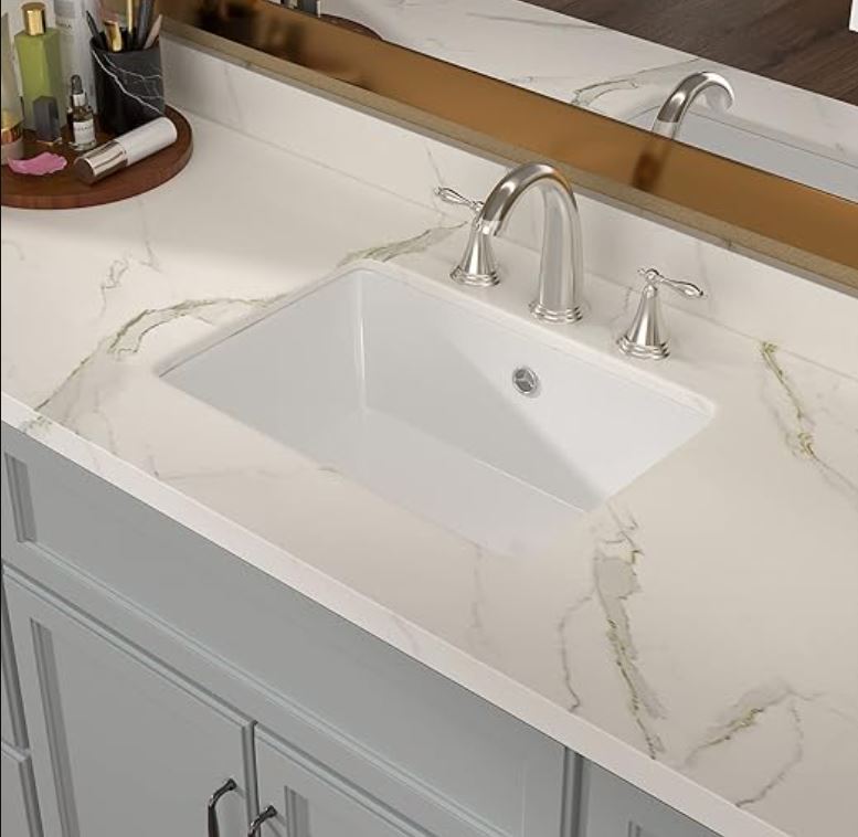 Square White sink